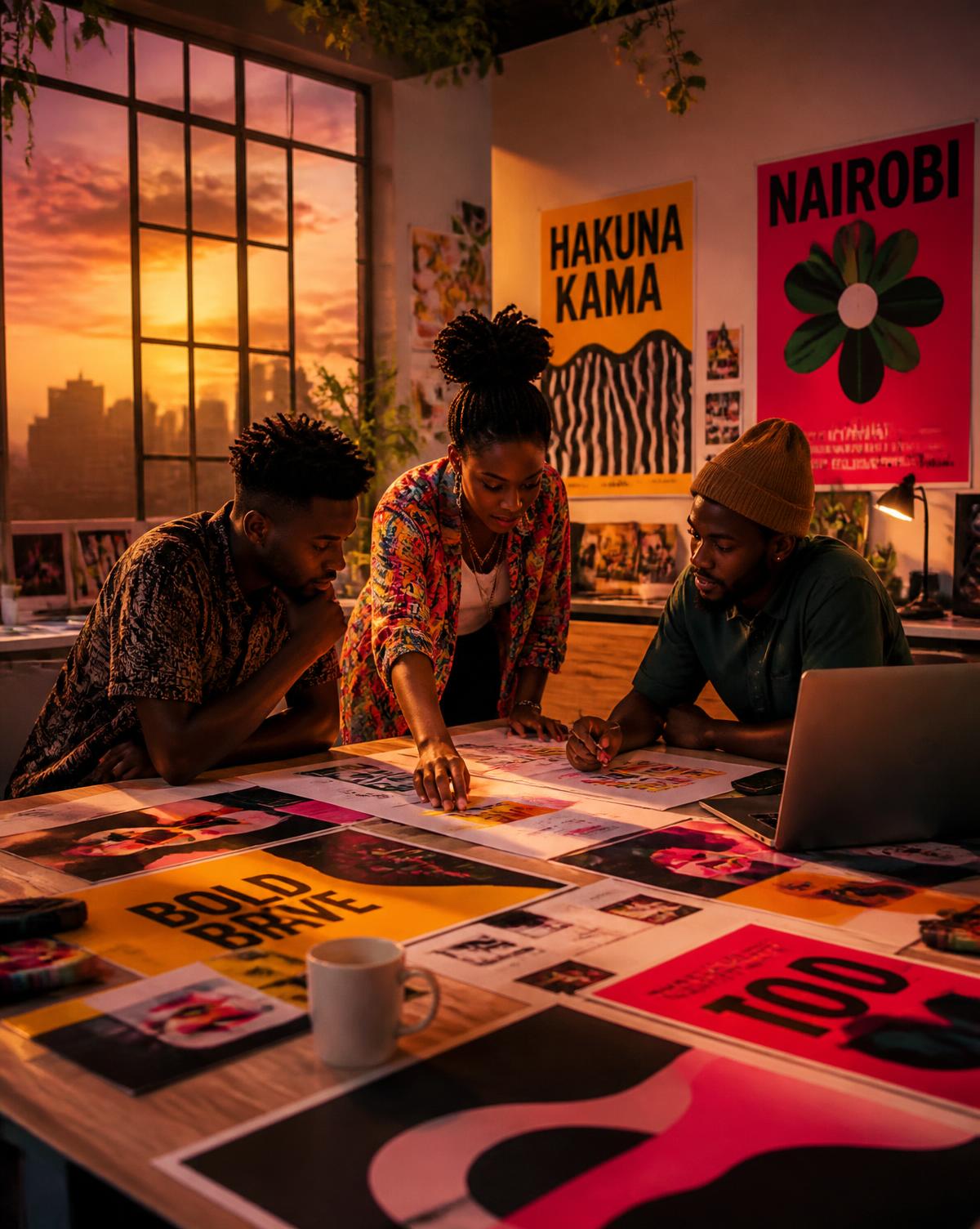 Creative agency studio in Nairobi
